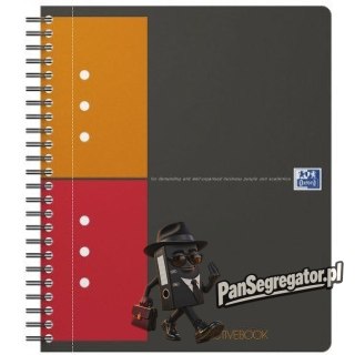 Kołonotatnik A5 80k kratka PP OXFORD Activebook International 100102880