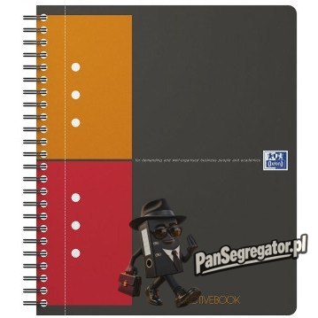 Kołonotatnik A5 80k kratka PP OXFORD Activebook International 100102880
