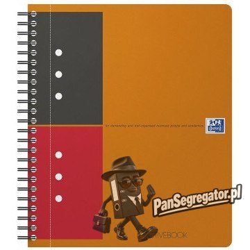 Kołonotatnik A5 80k linia PP OXFORD Activebook International 100104067