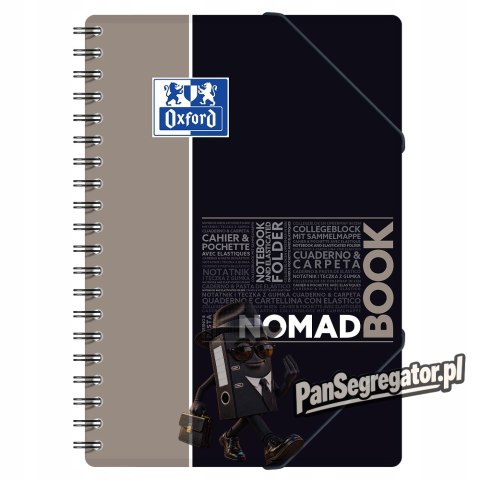 Kołonotatnik B5 80k kratka STUDENT NOMADBOOK 400100861 OXFORD
