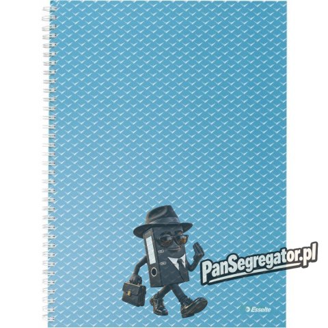 Kołonotatnik Colour`Breeze A4 w kratkę niebieski 628476 ESSELTE