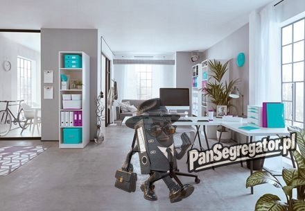 Kołonotatnik LEITZ WOW A4 80k PP kratka turkusowy 46380051