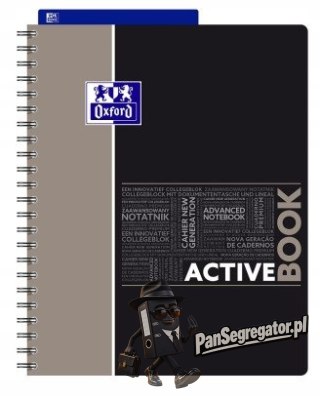 Kołozeszyt A4 80k kratka ACTIVEBOOK mix kolor STUDENT 400019520 OXFORD