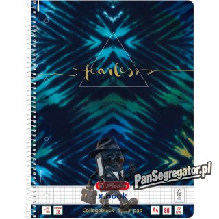 Kołozeszyt A4 80k kratka FEARLESS NEW BATIK 400173294 HERLITZ
