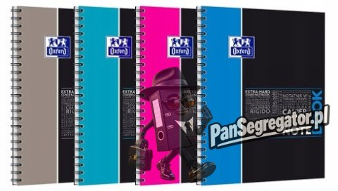 Kołozeszyt A4 80k kratka NOTEBOOK mix kolor 400037406 OXFORD