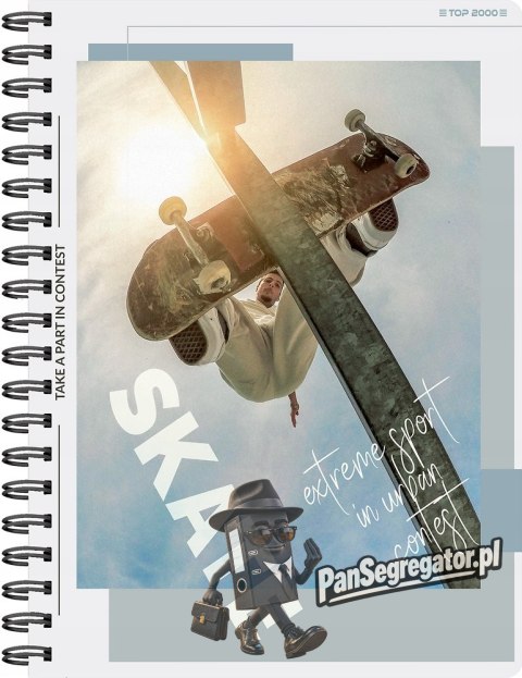 Kołozeszyt A4 80k kratka POSTER 400181941 TOP 2000