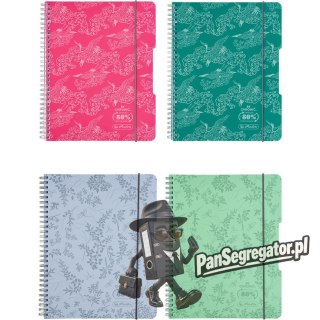 Kołozeszyt A5 80k kratka ECO PP COLORS mix kolorów 400198744 HERLITZ