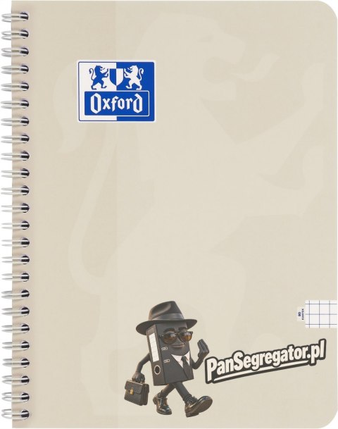 Kołozeszyt A5 80k kratka TOUCH PASTEL 400175357 OXFORD