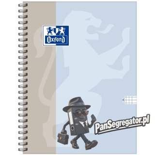 Kołozeszyt B5 100k kratka B-LIGHT 400210151 OXFORD