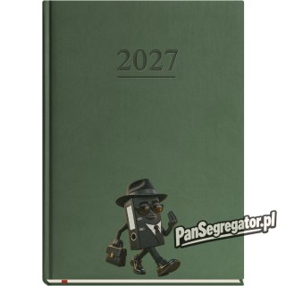 Terminarz A4 Uniwersalny T-218V-Z2 ciemno zielony Michalczyk i Prokop