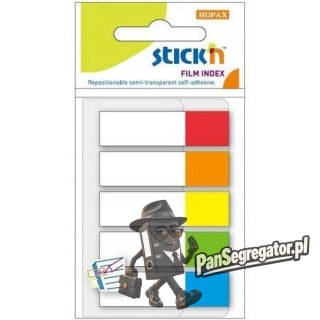 Zakładki indeksujące 45x12mm mix 5 kolorów neon 21465 STICK`N