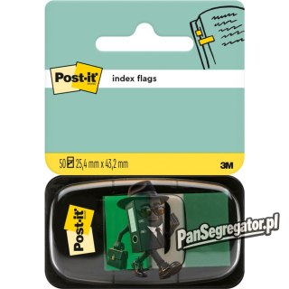 Zakładki indeksujące POST-IT 25x43mm zielone 680-3 50sztuk 3M