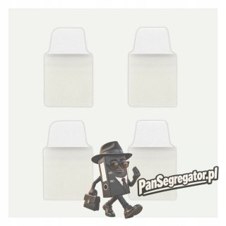 Zakładki indeksujące samoprzylepne 25,4x38,1mm przezroczyste z białą zakładką Ultra Tabs 74788 AVERY ZWECKFORM