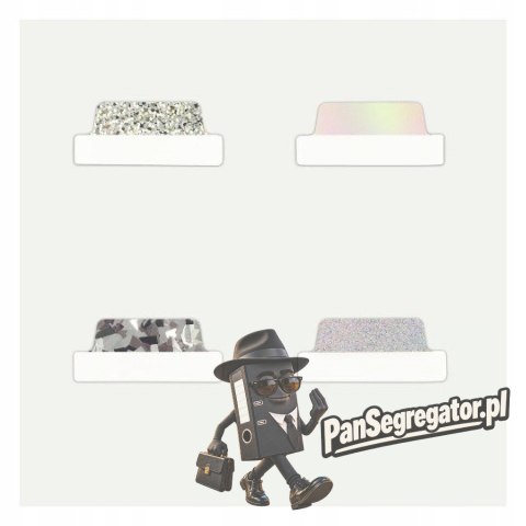 Zakładki indeksujące samoprzylepne 63,5x25,4mm srebrne holograficzne Ultra Tabs 74179 AVERY ZWECKFORM