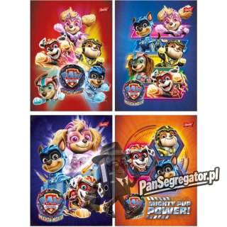 Zeszyt A5 16k 3linia dwukolorowa 70g PAW PATROL UNIPAP