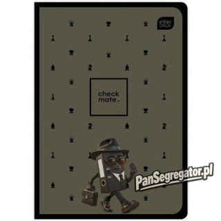 Zeszyt A5 60k kratka 70g SOFT TOUCH CHESS INTERDRUK