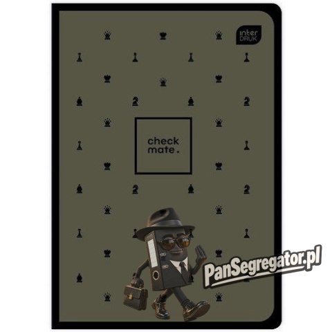 Zeszyt A5 60k kratka 70g SOFT TOUCH CHESS INTERDRUK