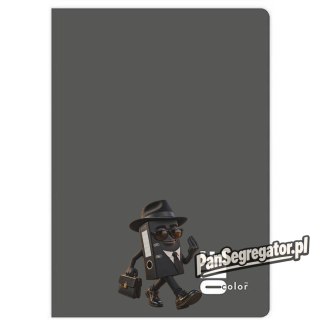 Zeszyt A5 96k kratka UV KOLORY ONE COLOR INTERDRUK
