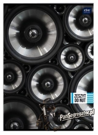 Zeszyt do nut A4 16k UV PION 7164 INTERDRUK