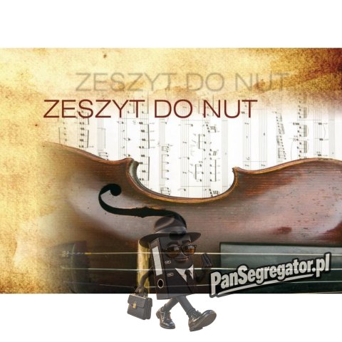 Zeszyt do nut A5 16k KRESKA