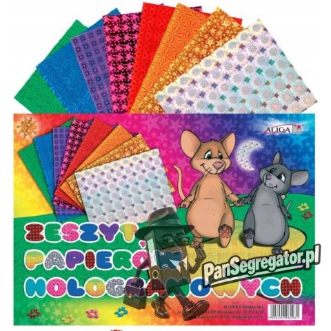 Zeszyt papierów holograficznych B5, ZPH-2931 ALIGA