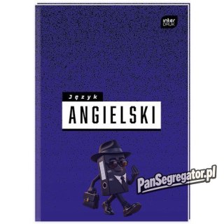 Brulion A5 80k kratka J.ANGIELSKI INTERDRUK
