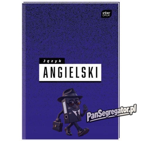 Brulion A5 80k kratka J.ANGIELSKI INTERDRUK