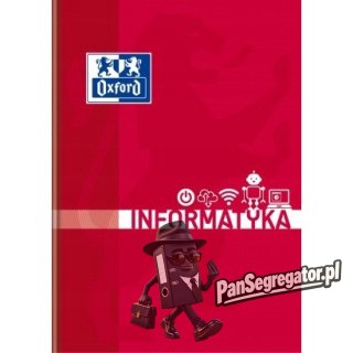 Brulion A5 80k kratka margines szyty INFORMATYKA 400150854 OXFORD
