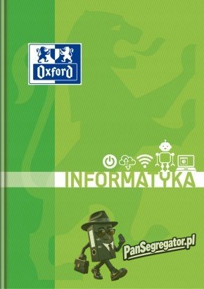 Brulion A5 80k kratka margines szyty INFORMATYKA 400150854 OXFORD