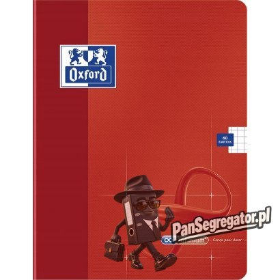 Zeszyt A4 60k kratka margines 90g 400026712 OXFORD