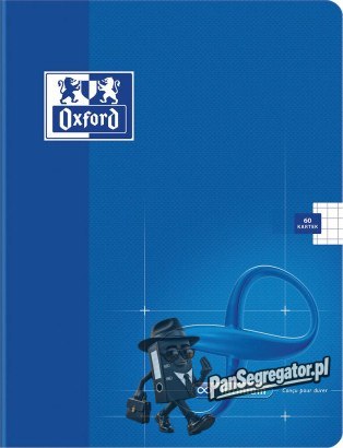 Zeszyt A4 60k kratka margines 90g 400026712 OXFORD