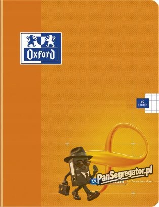 Zeszyt A4 60k kratka margines 90g 400026712 OXFORD