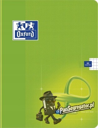 Zeszyt A4 60k kratka margines 90g 400026712 OXFORD