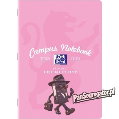 Zeszyt A4 60k kratka margines CAMPUS 400160108 OXFORD