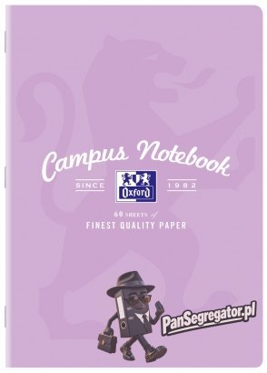Zeszyt A4 60k kratka margines CAMPUS 400160108 OXFORD