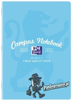 Zeszyt A4 60k kratka margines CAMPUS 400160108 OXFORD