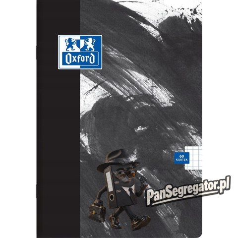 Zeszyt A4 60k kratka margines PAINT 400170336 OXFORD