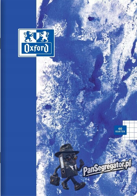 Zeszyt A4 60k kratka margines PAINT 400170336 OXFORD
