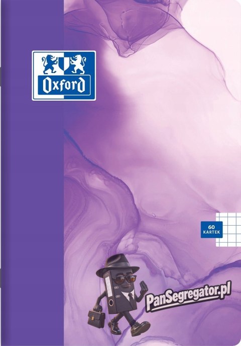 Zeszyt A4 60k kratka margines PAINT 400170336 OXFORD