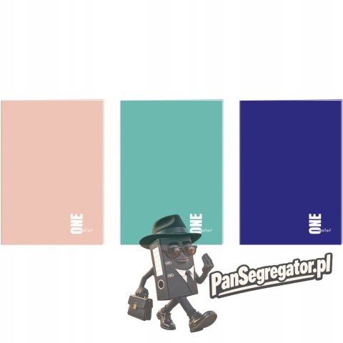 Zeszyt A4 80k kratka ONE COLOR INTERDRUK