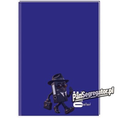 Zeszyt A4 96k kratka UV kolory ONE COLOR INTERDRUK