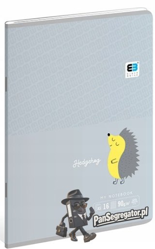 Zeszyt A5 16k. kolorowa linia B&B KIDS PASTEL 5563 INTERDRUK