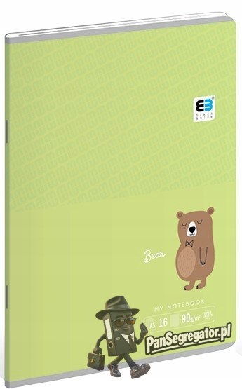 Zeszyt A5 16k. kolorowa linia B&B KIDS PASTEL 5563 INTERDRUK