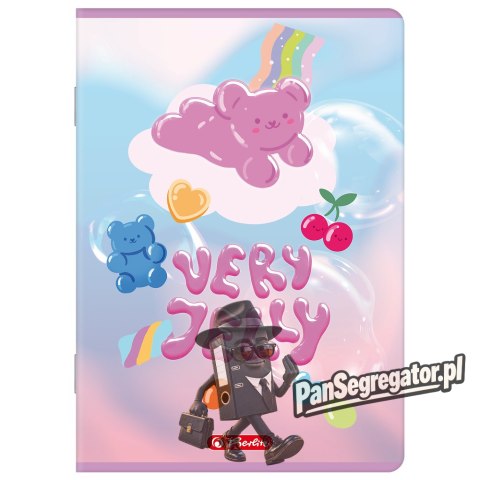 Zeszyt A5 16k kratka STANDARD JELLY 400206372 HERLITZ