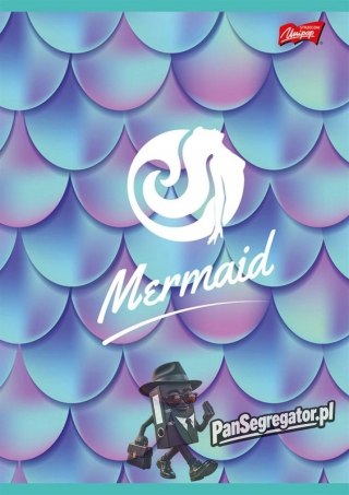 Zeszyt A5 16k kratka laminowany MERMAID UNIPAP