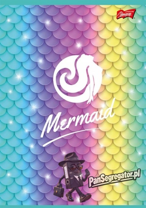 Zeszyt A5 16k kratka laminowany MERMAID UNIPAP