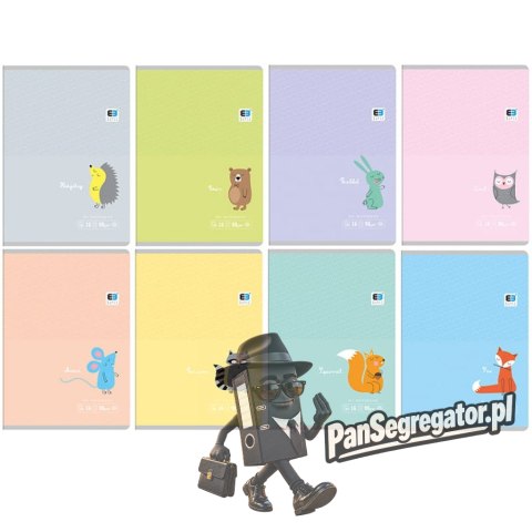 Zeszyt A5 32k #B&B Kids Pastel INTERDRUK