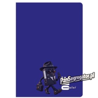 Zeszyt A5 32k kratka UV kolory ONE COLOR