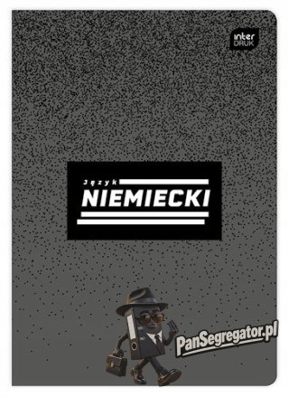 Zeszyt A5 60k JĘZYK NIEMIECKI INTERDRUK