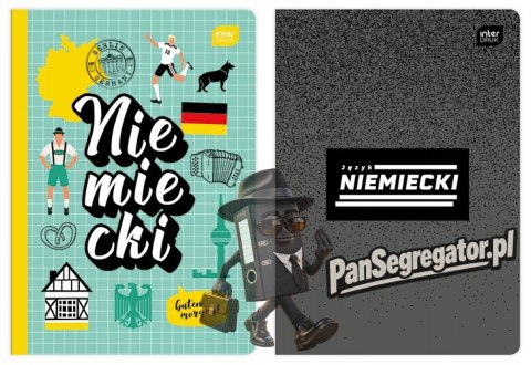 Zeszyt A5 60k JĘZYK NIEMIECKI INTERDRUK